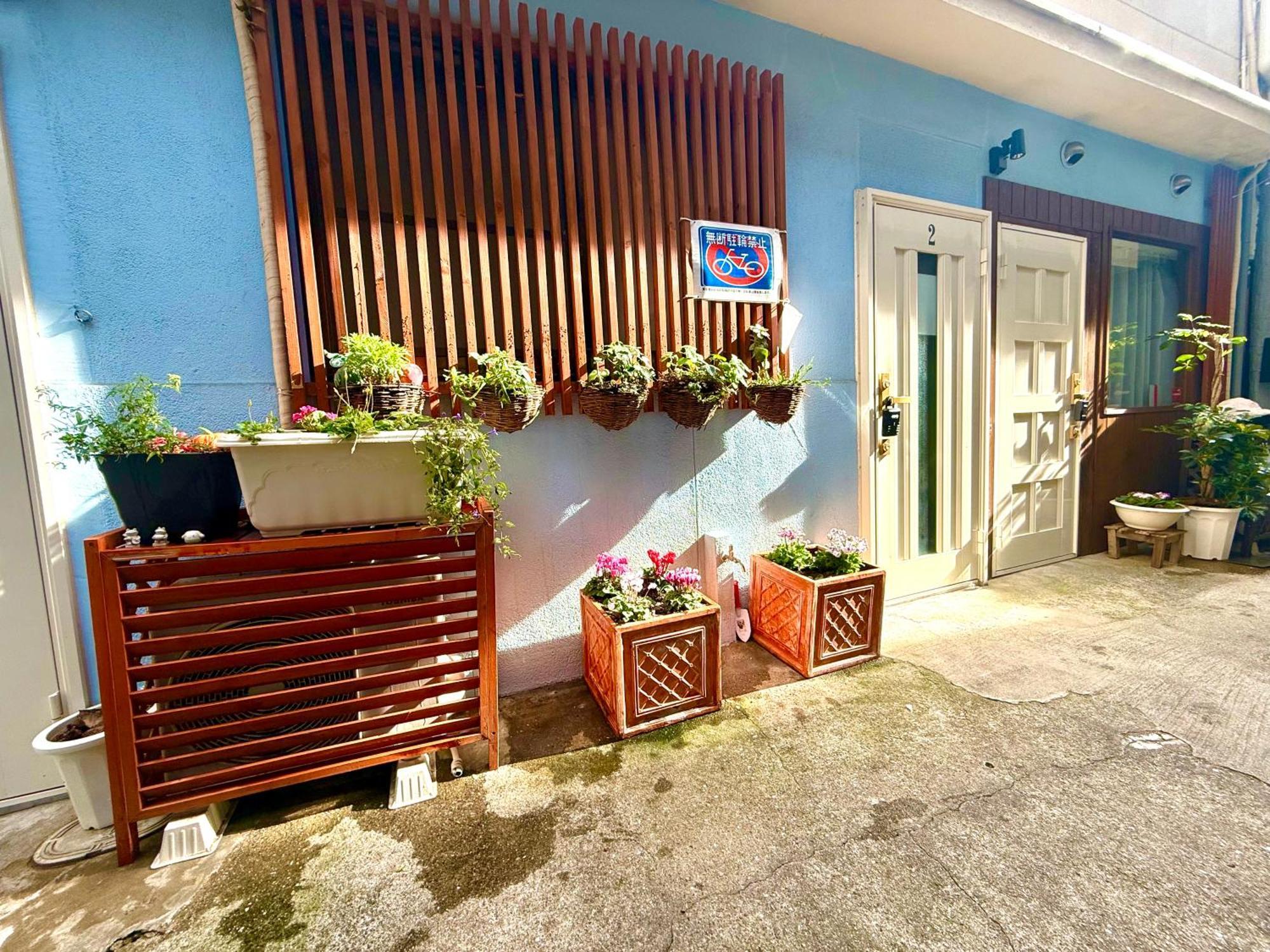難波心斎橋10Minutes民宿2号室 Osaka Exterior foto