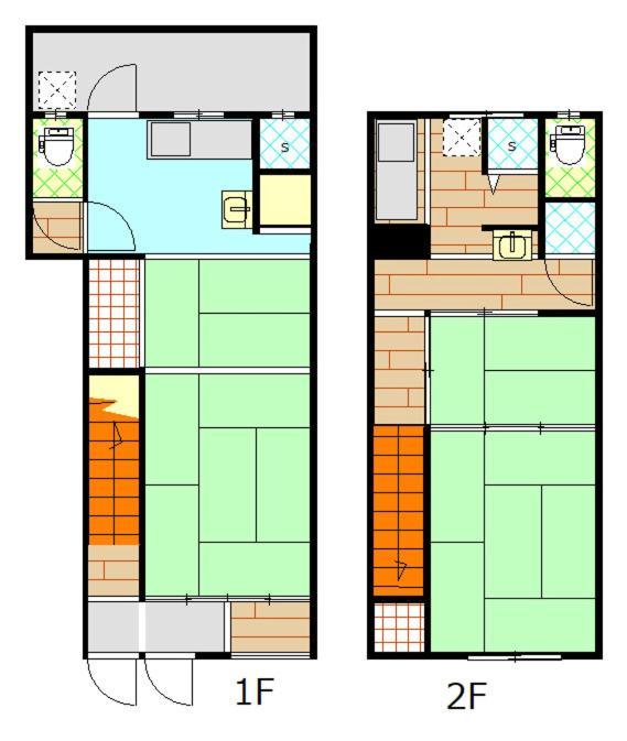 難波心斎橋10Minutes民宿2号室 Osaka Exterior foto
